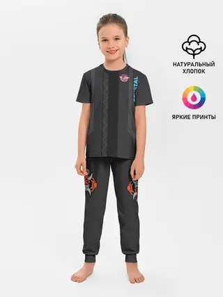 Детская пижама с брюками / Cyberpunk 2077 Куртка V