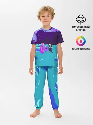Детская пижама с брюками / Princesses