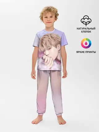 Детская пижама с брюками / BTS