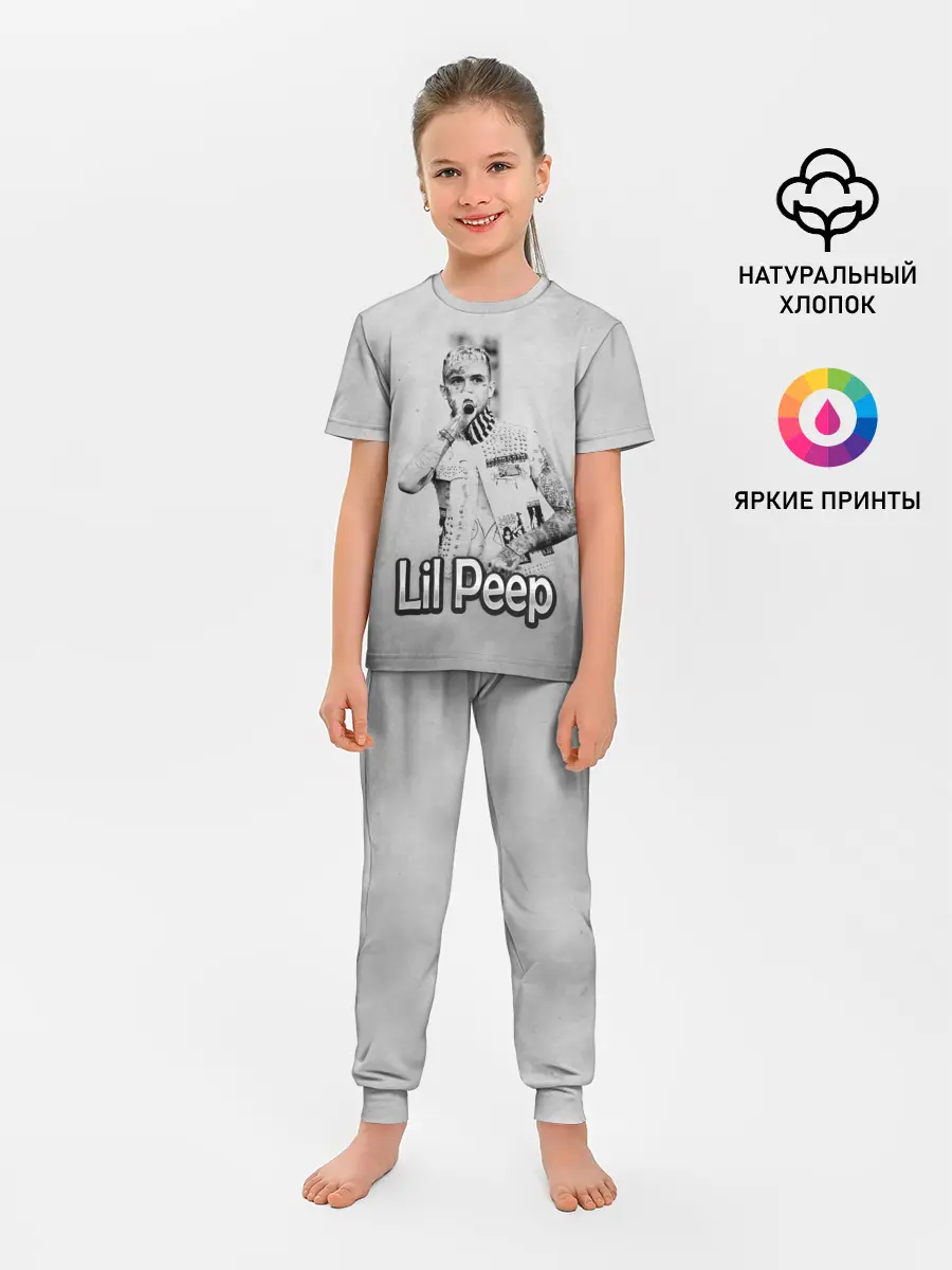 Детская пижама с брюками / Lil Peep
