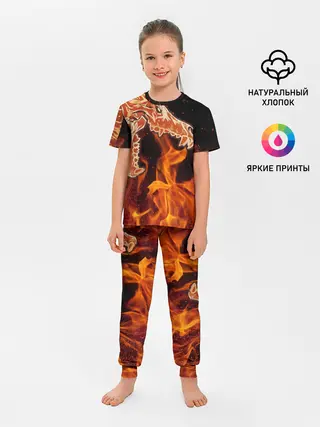 Детская пижама с брюками / Вой