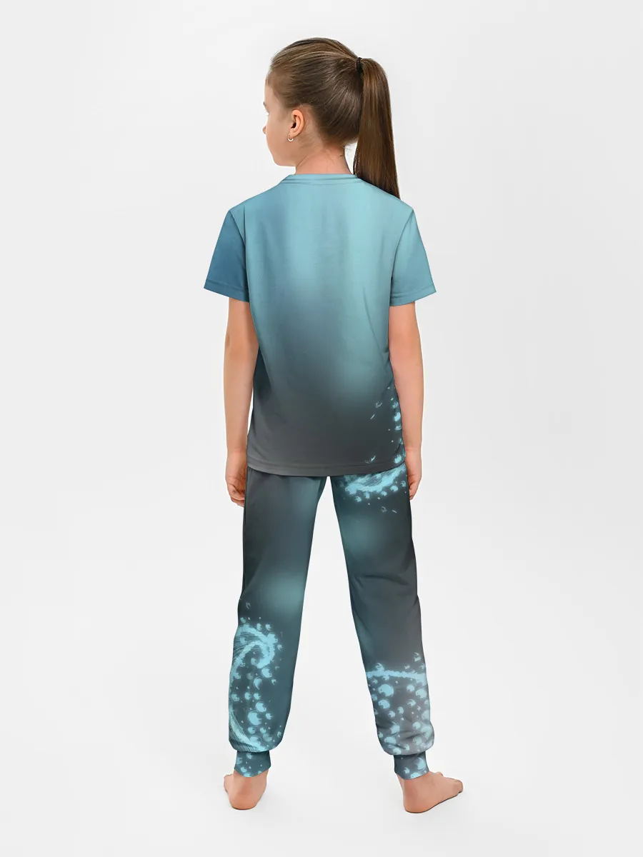 Детская пижама с брюками / Водяные свечения