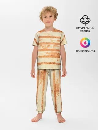 Детская пижама с брюками / ЛАВАШ | ТОНКИЙ ПЛОСКИЙ ХЛЕБ