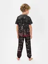 Детская пижама с брюками / ИТАЧИ УЧИХА ИЕРОГЛИФЫ гранж