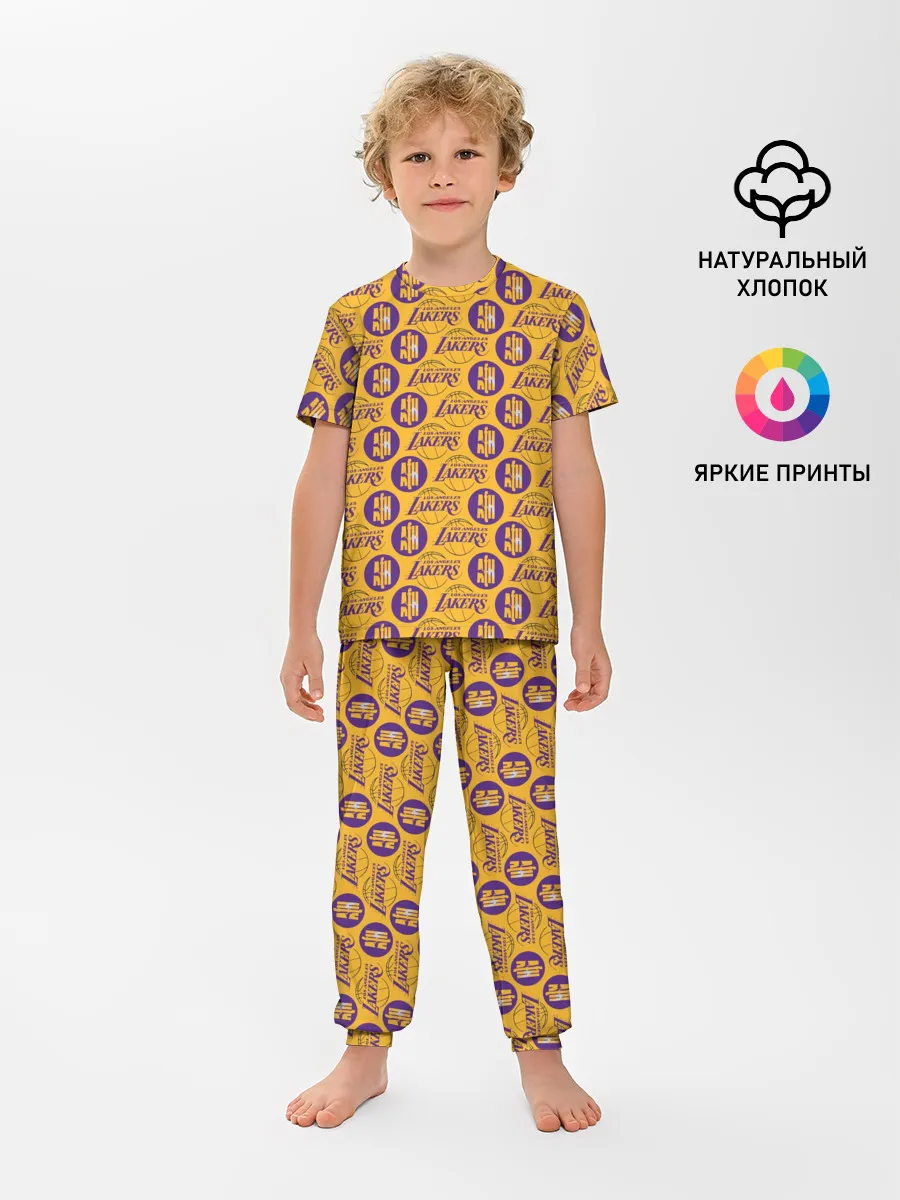 Детская пижама с брюками / LA LAKERS