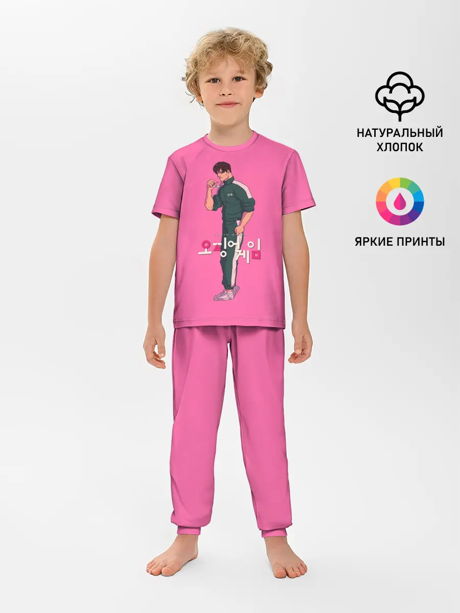 Детская пижама с брюками / 218