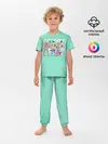 Детская пижама с брюками / Пираты One Piece на стиле