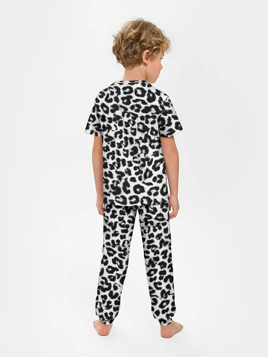 Детская пижама с брюками / Снежный Барс