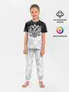 Детская пижама с брюками / RUSSIA BLACK X WHITE | РОССИЯ