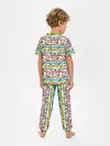 Детская пижама с брюками / Музыкальные Ноты