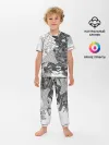 Детская пижама с брюками / Структурная мозайка