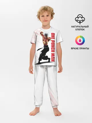 Детская пижама с брюками / Гароу из One Punch-Man