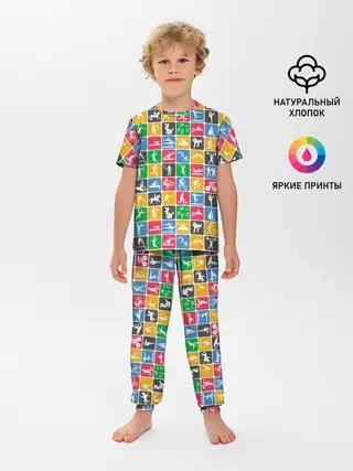 Детская пижама с брюками / СПОРТ