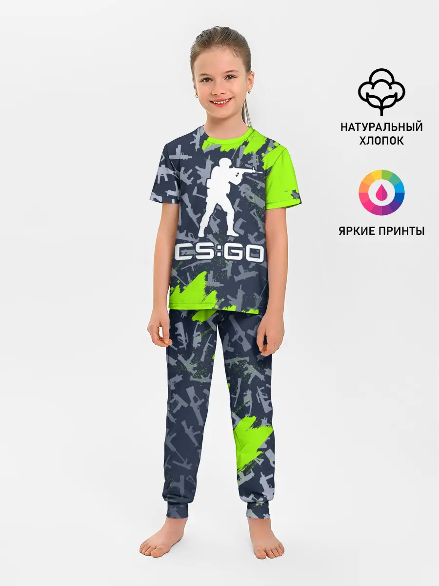 Детская пижама с брюками / CS GO | КС ГО