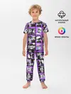 Детская пижама с брюками / Marshmello Style