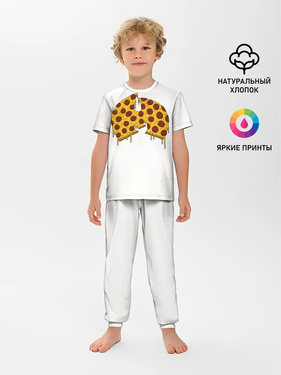 Детская пижама с брюками / Pizza Clan
