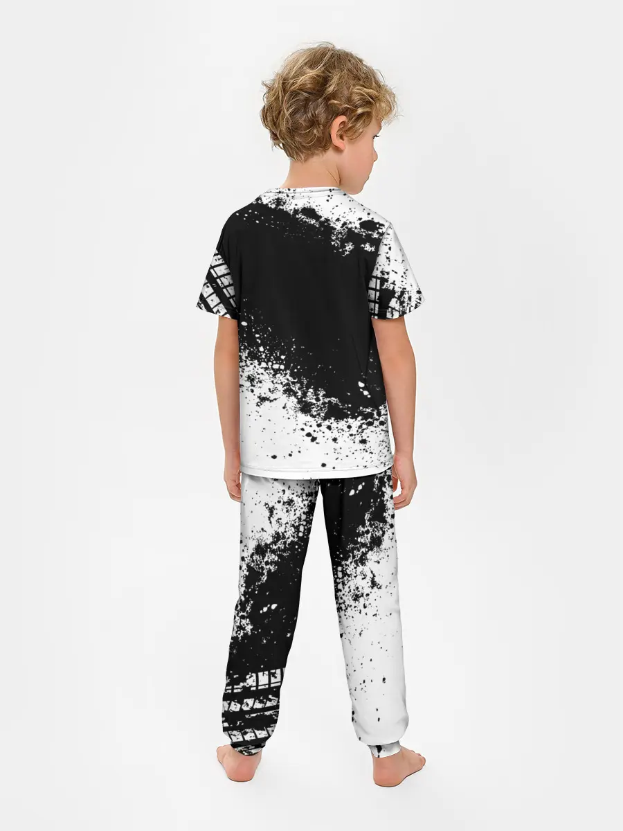 Детская пижама с брюками / Nissan abstract sport