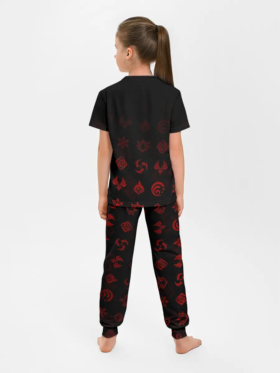 Детская пижама с брюками / Синь Янь / Genshin Impact