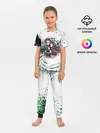 Детская пижама с брюками / Брызги красок Demon Slayer