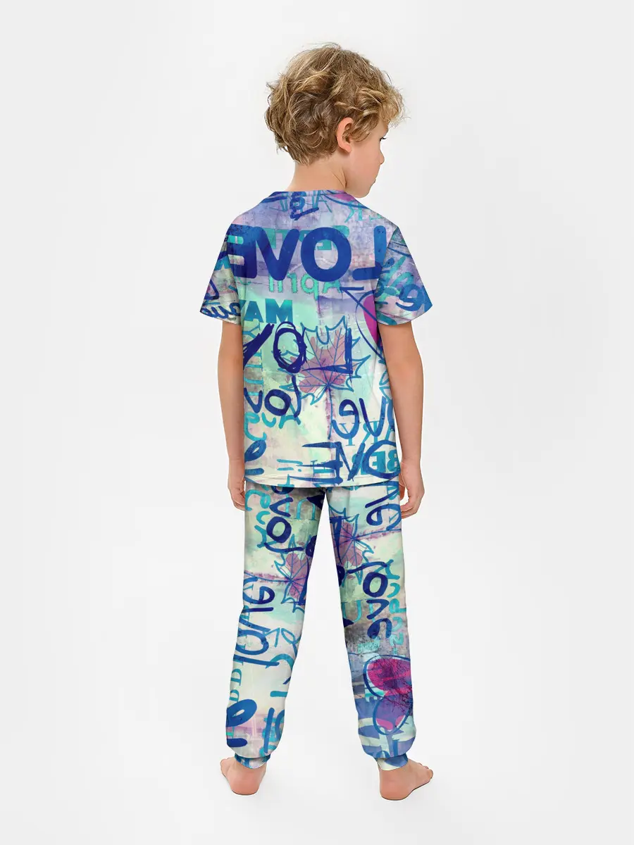 Детская пижама с брюками / LOVE