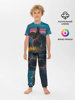 Детская пижама с брюками / The Witcher