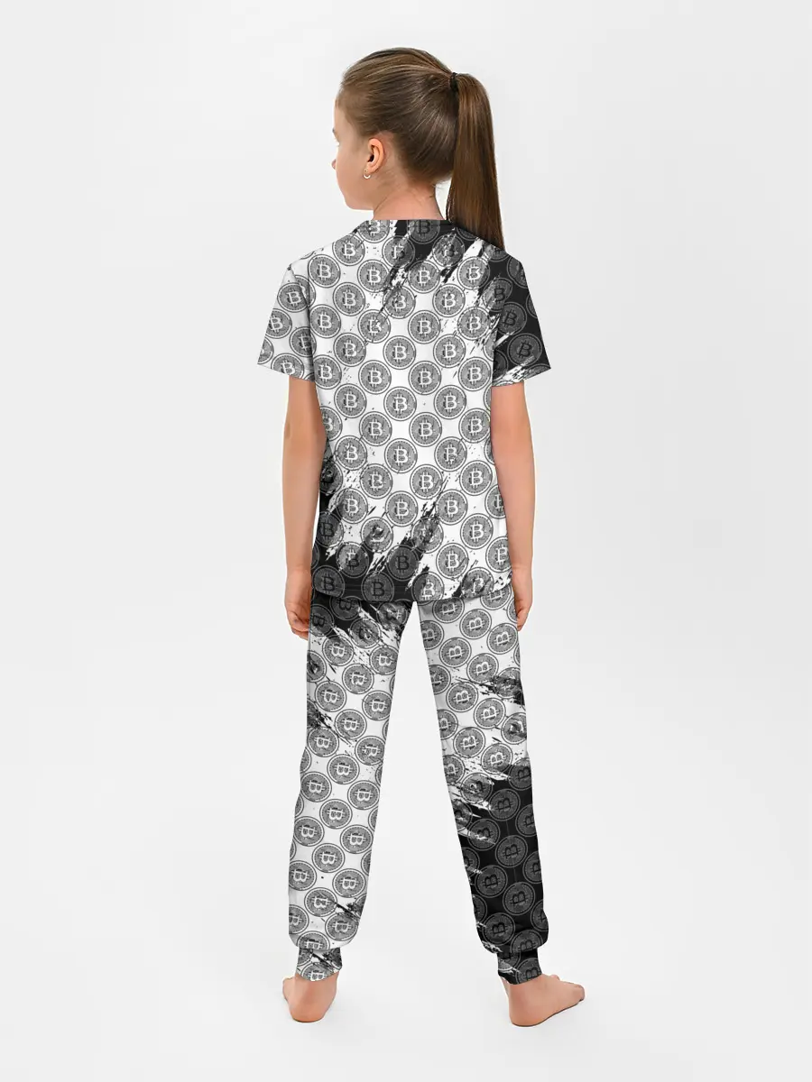 Детская пижама с брюками / Bitcoin