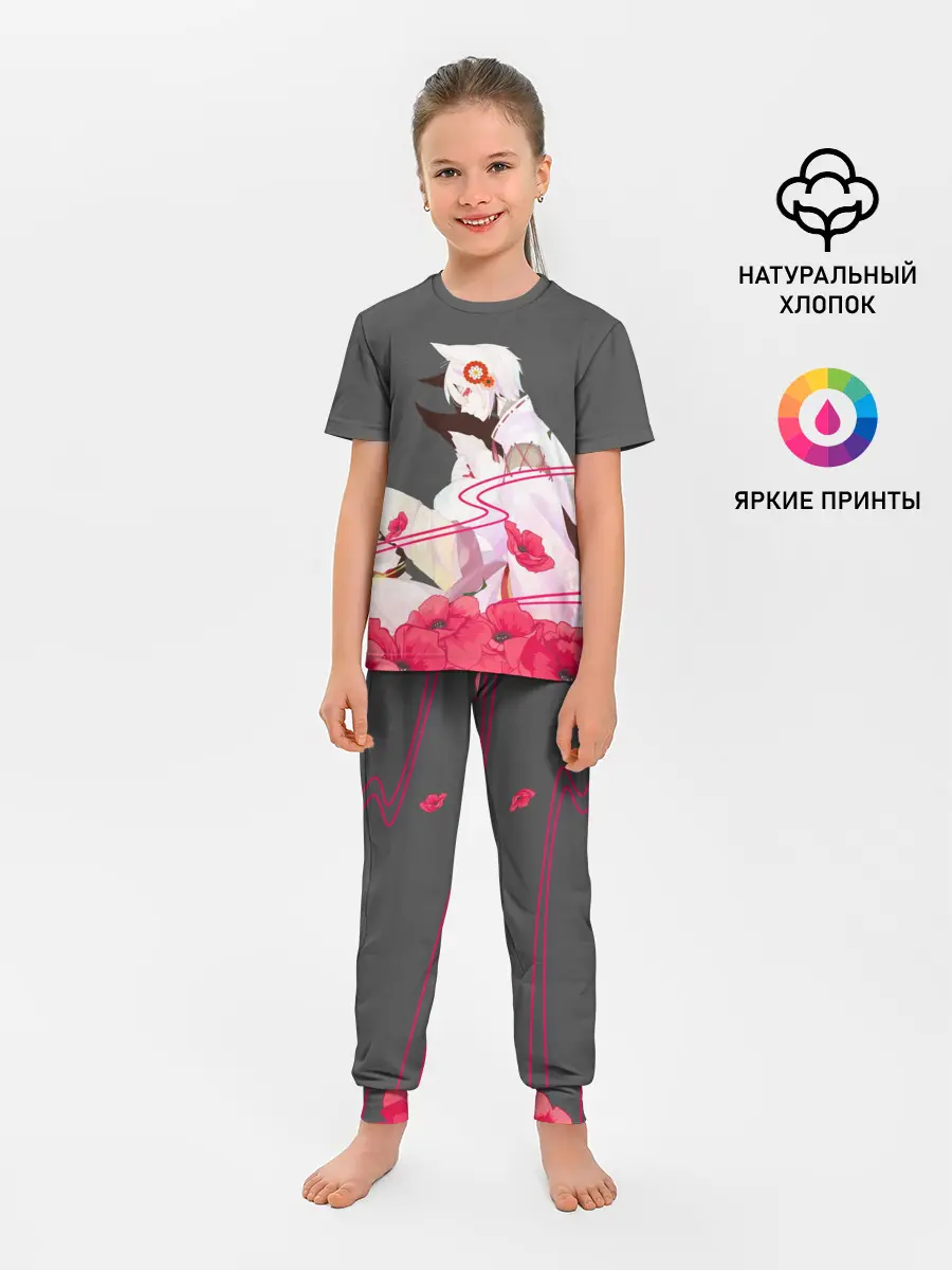 Детская пижама с брюками / Flower Tomoe