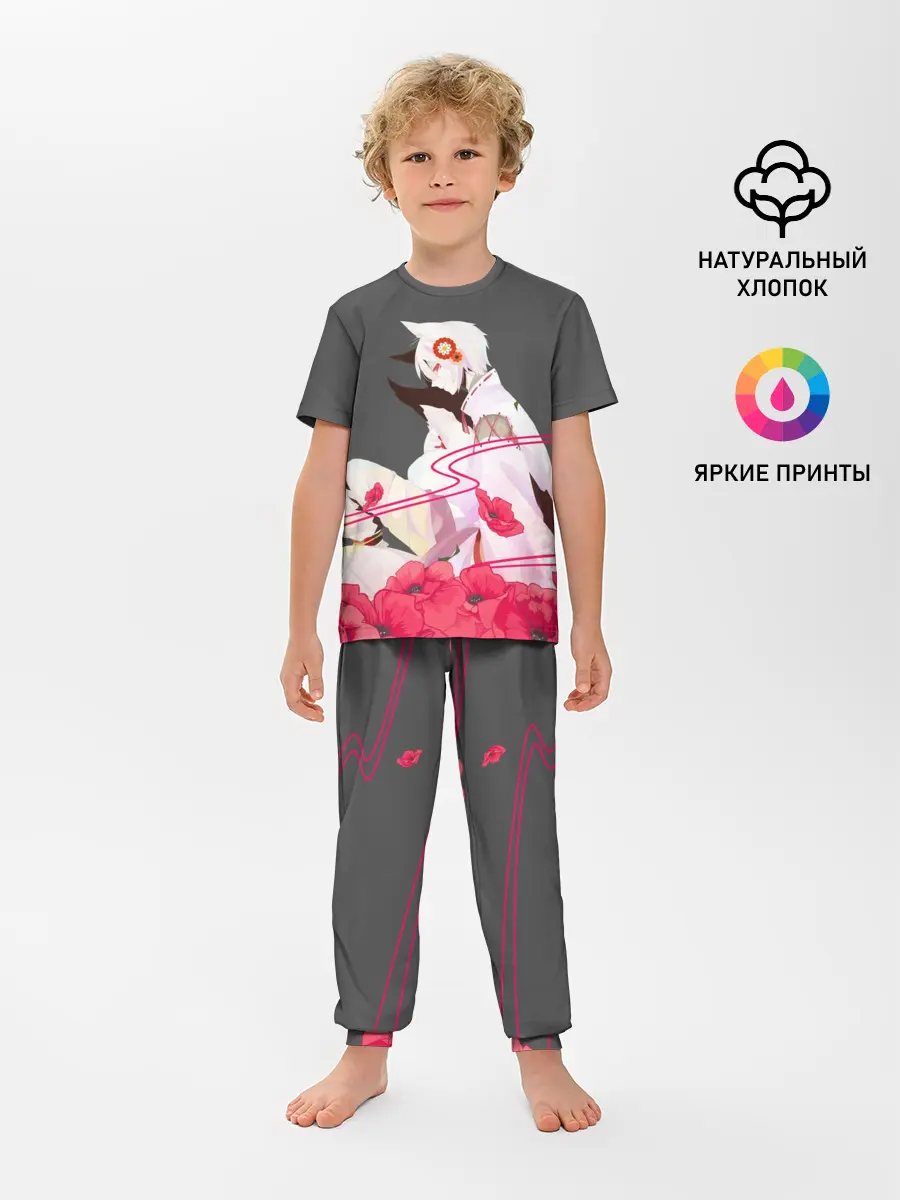 Детская пижама с брюками / Flower Tomoe