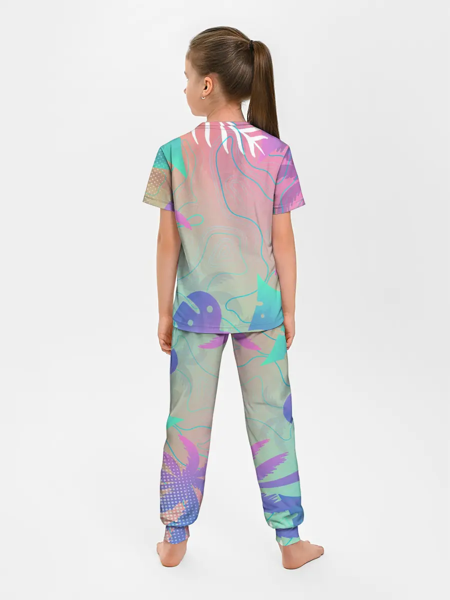 Детская пижама с брюками / Эскимо в Тропиках