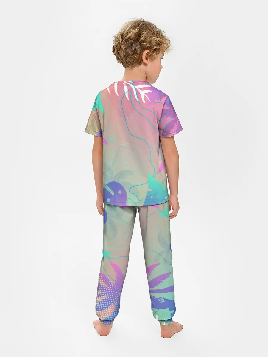 Детская пижама с брюками / Эскимо в Тропиках