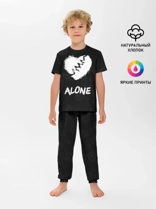 Детская пижама с брюками / Alone