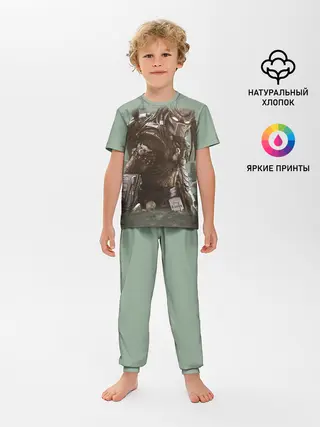 Детская пижама с брюками / Хищник