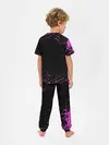 Детская пижама с брюками / Кира джоджо фиолетовые брызги
