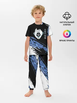 Детская пижама с брюками / Махито Магическая битва