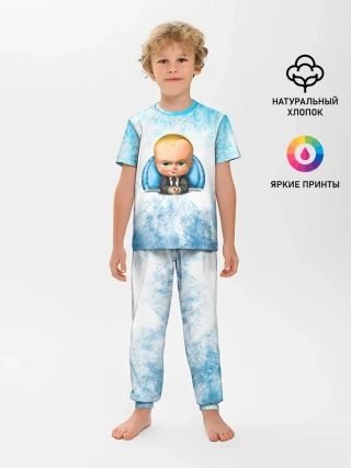 Детская пижама с брюками / Босс Молокосос