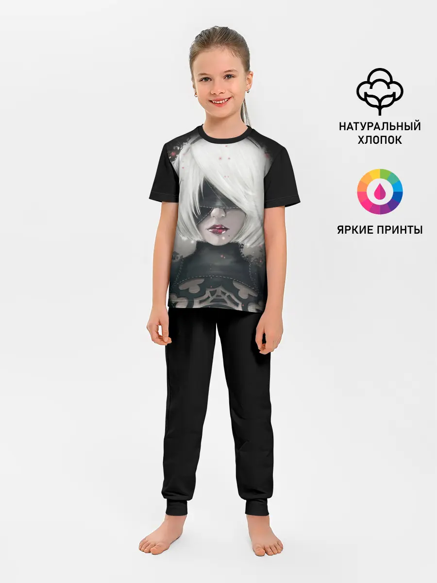 Детская пижама с брюками / YoRHa | Nier