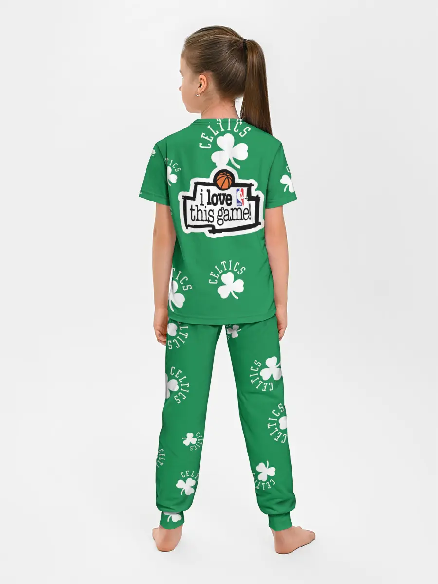 Детская пижама с брюками / Boston celtics, nba