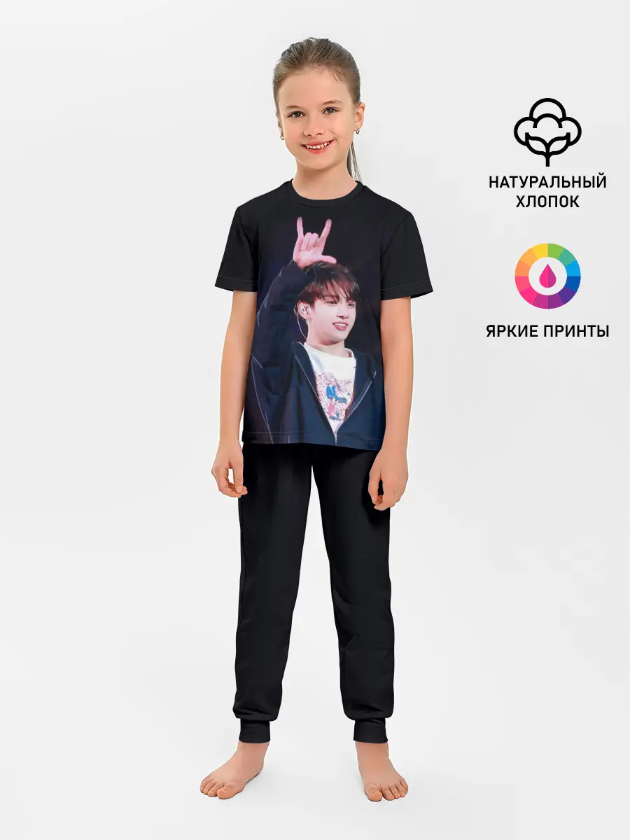 Детская пижама с брюками / BTS