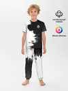 Детская пижама с брюками / Real Madrid uniform black 2018