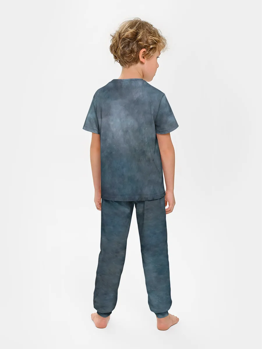 Детская пижама с брюками / ВОЛК-ОБОРОТЕНЬ