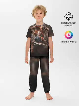 Детская пижама с брюками / КРОВЬ И ВЕДЬМАК