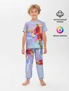 Детская пижама с брюками / Абстракция