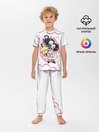 Детская пижама с брюками / Клинок, рассекающий демонов ПЕРСОНАЖИ