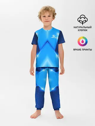 Детская пижама с брюками / Lexus car sport SKY