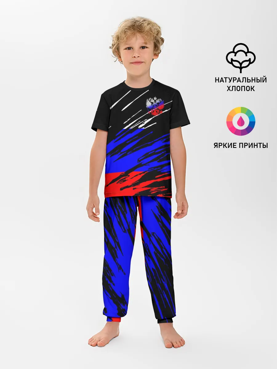 Детская пижама с брюками / Русский Стиль