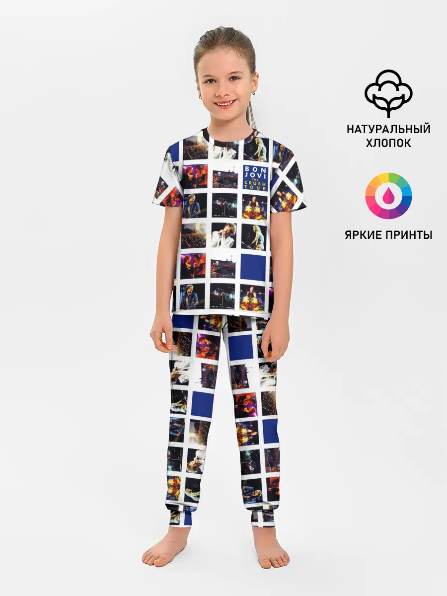 Детская пижама с брюками / The Crush Tour - Bon Jovi