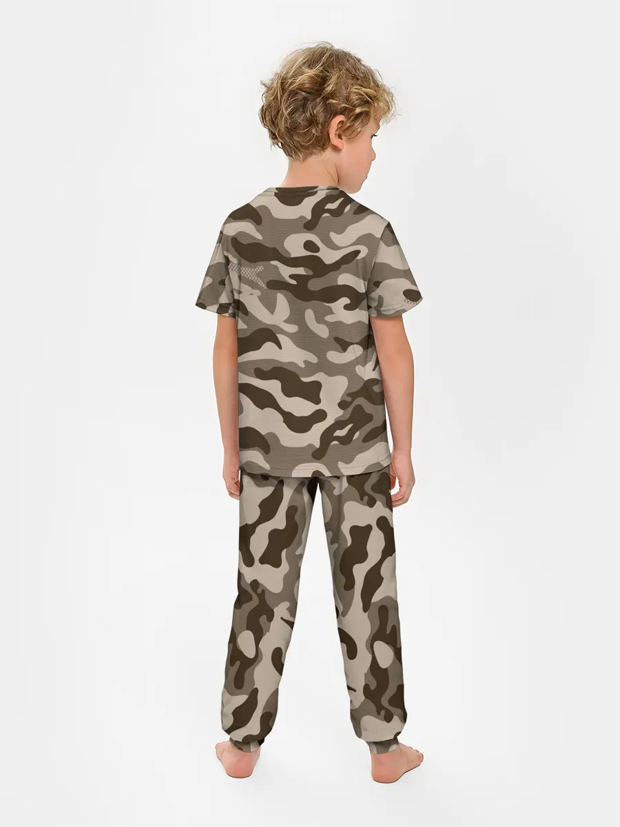 Детская пижама с брюками / КАМУФЛЯЖ