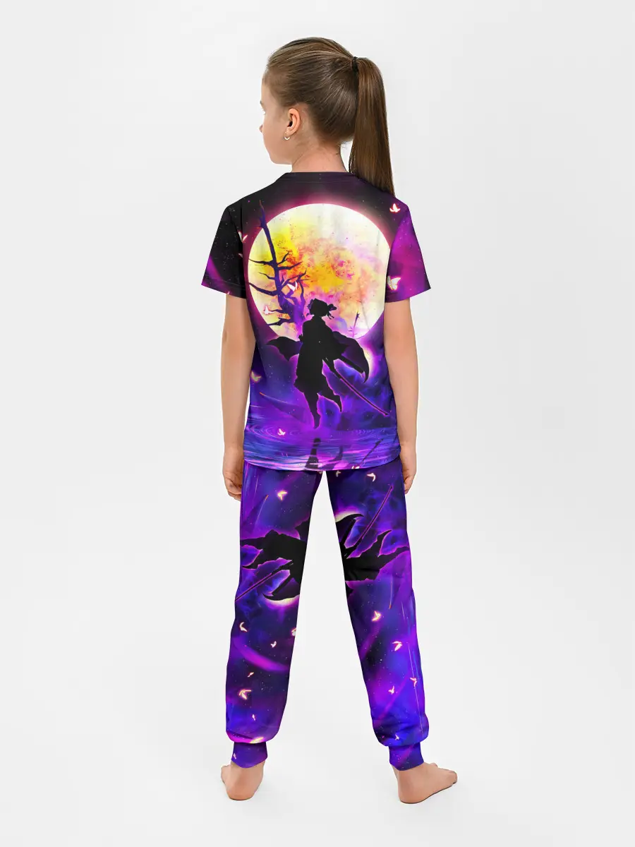 Детская пижама с брюками / Шинобу Кочо Kimetsu no Yaiba