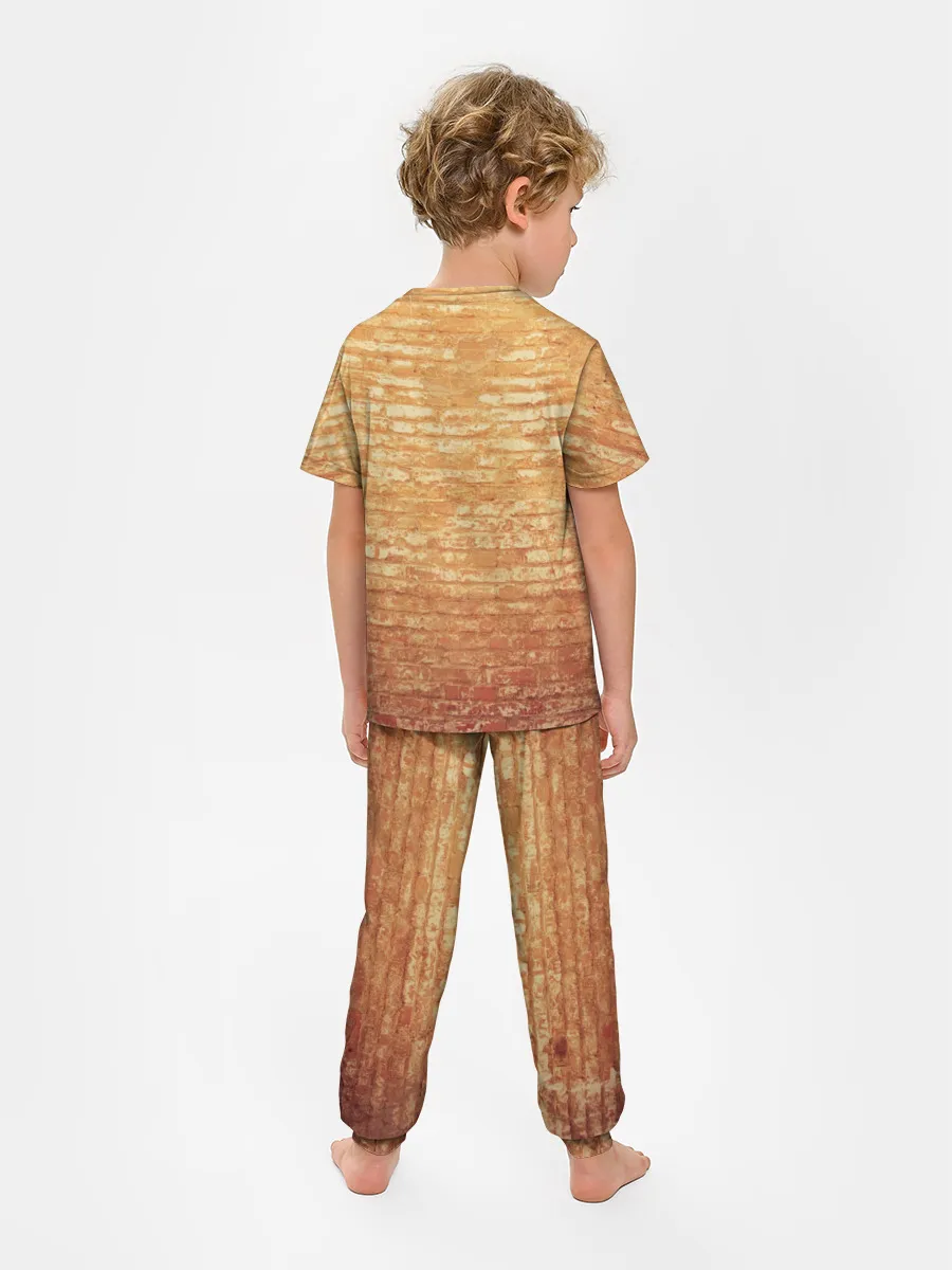 Детская пижама с брюками / Плакат СССР 1