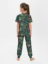 Детская пижама с брюками / Forest leaves